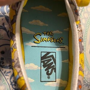 Itchy & Scratchy Simpsons Vans size 7 women's /size 5.5 mens